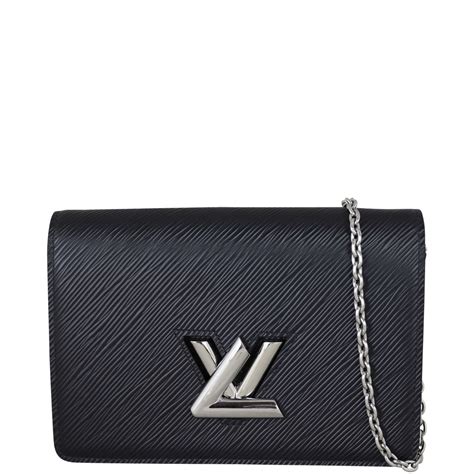 louis vuitton twist belt chain wallet review|louis vuitton book chain wallet.